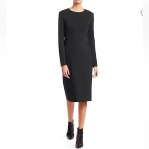 Rag & Bone RUSSO T-SHIRT DRESS IN BLACK. Women’s XXS
